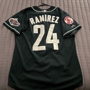 Manny Ramirez All Star 2001 All Star game authentic American League jersey